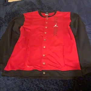 Licensed Jordan snap up dry fit jacket